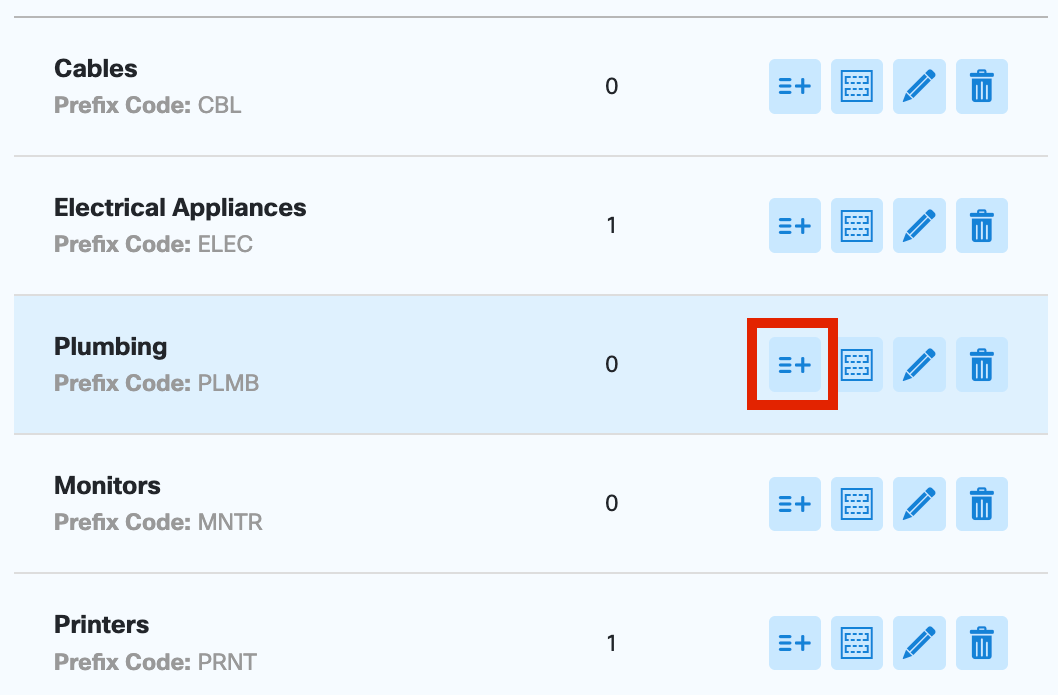 Add Asset Specific Field