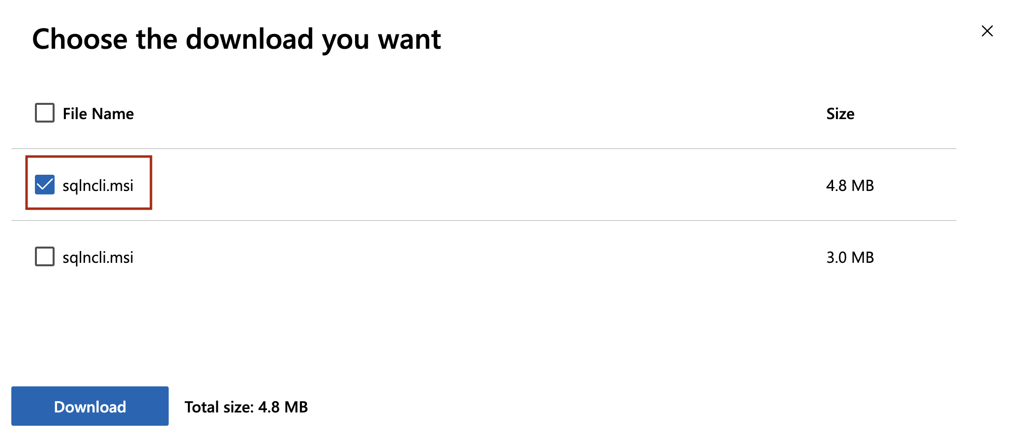 Microsoft SQL Server Native Client